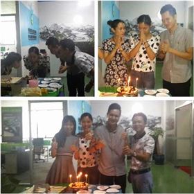 生日快樂！&mdash;&mdash;正能量科技為員工慶生