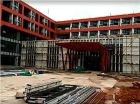 廣州市環(huán)境監(jiān)測與預(yù)警中心施工現(xiàn)場