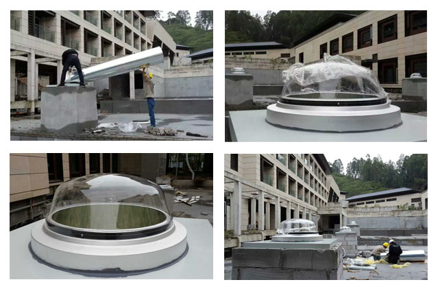 無(wú)電照明系統(tǒng)安裝過(guò)程剪影 無(wú)電照明系統(tǒng)安裝過(guò)程剪影