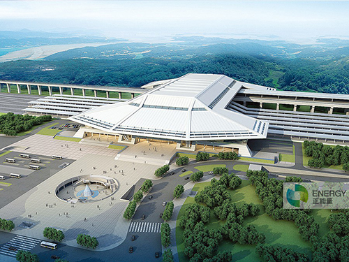 柳州高鐵站西廣場光導照明應用